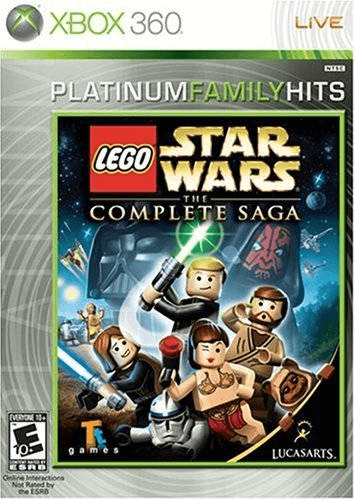 LEGO Star Wars Complete Saga box art for Xbox 360
